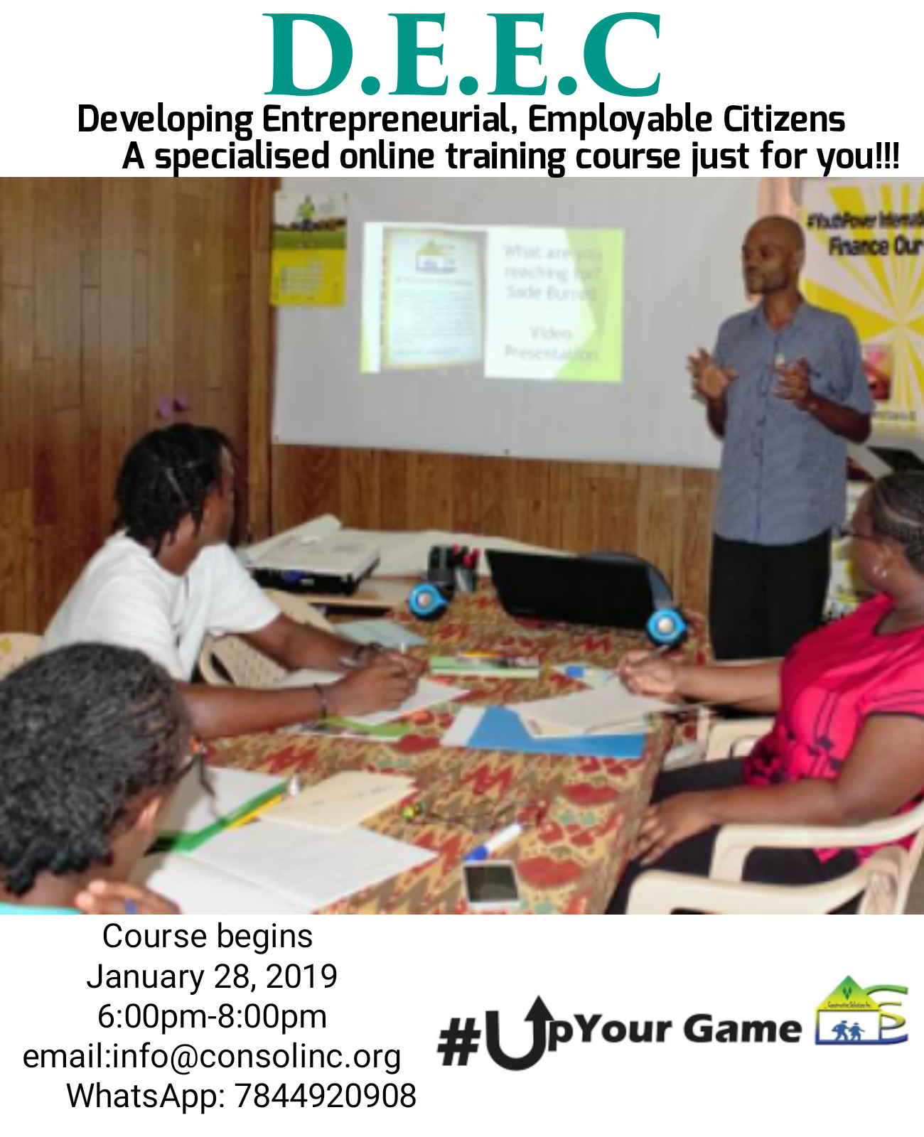 D.E.E.C-The Online Entrepreneurial Development Training Course