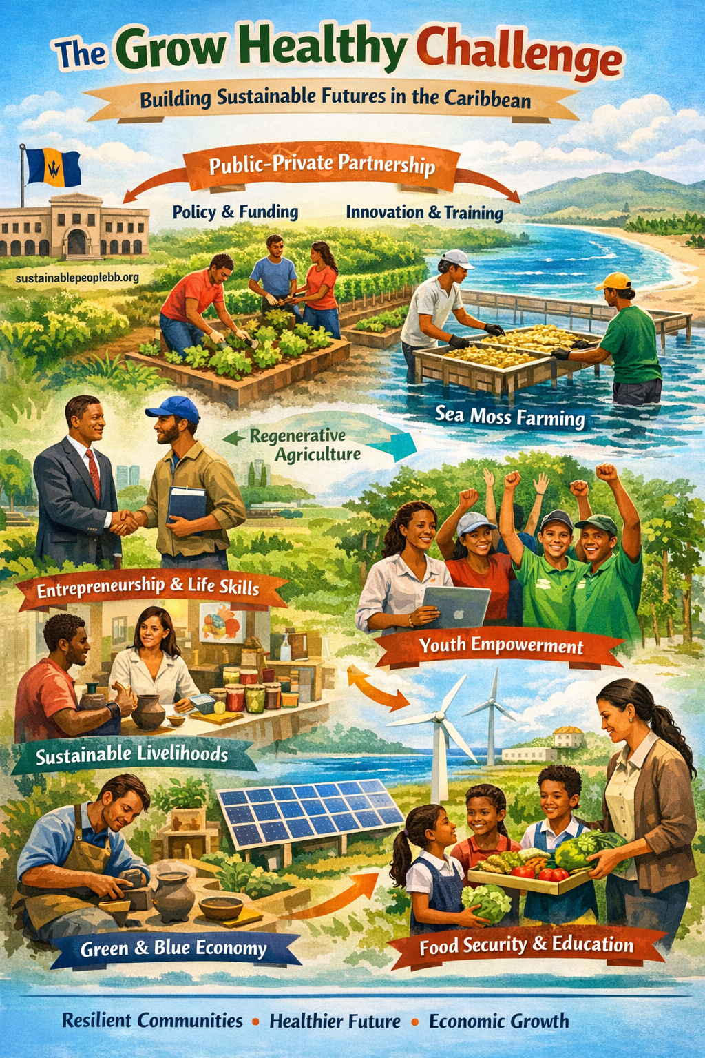 Introducing the Grow Healthy Challenge: Empowering Caribbean Youth to Build Sustainable Futures